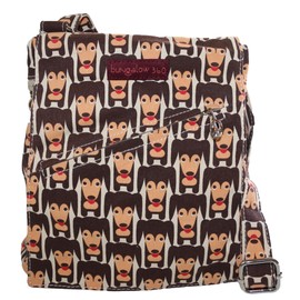 Bungalow 360 Small Messenger Bag (Happy Dog)