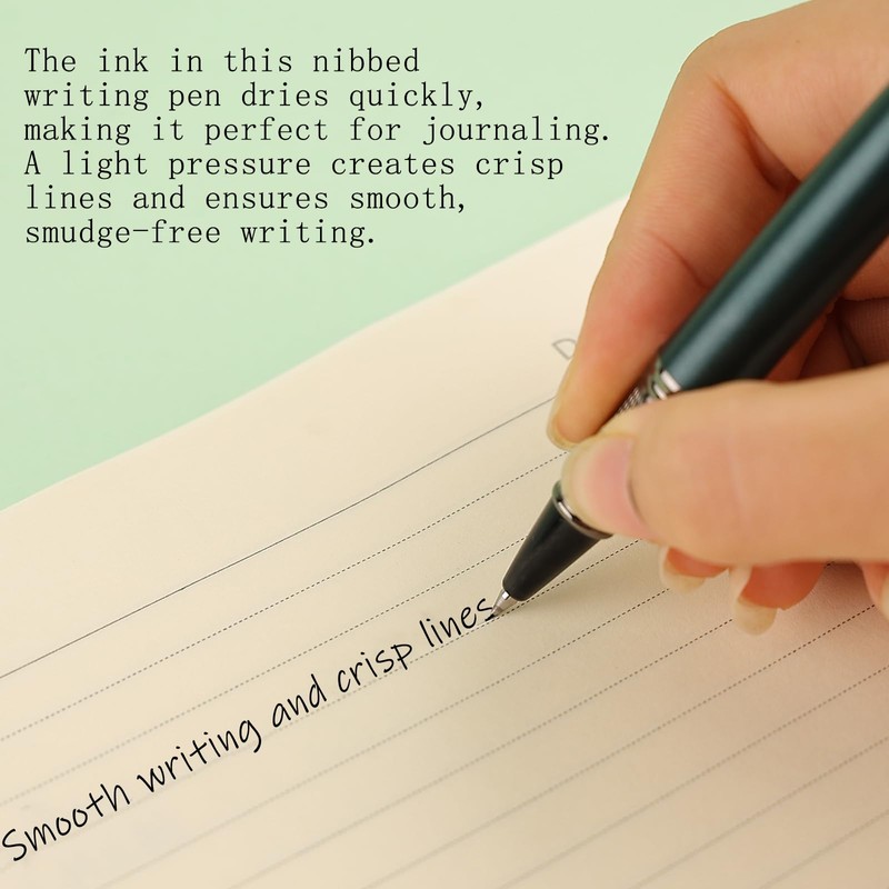 Liquid Ink Rollerball Pen, Metal Pen, Smooth Writing, Stylish Design,