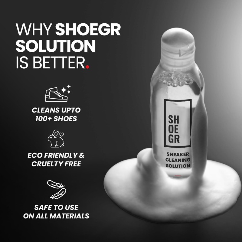 SHOEGR Unisex-Adult Ultimate Shoe Cleaning Kit Suitable For Sneaker, Nubuck,