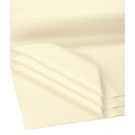 Flexicore Packaging Ivory Gift Wrap Tissue Paper Size: 15 Inch X 20 Inch | Count: 100 Sheets | Color: Ivory
