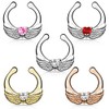 Autiga Nose Piercing Nose Ring Fake Piercing Septum Helix Wings