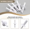 30 Pack 014973169992 Nylon Nail Drive Anchors, 1/4 x 1