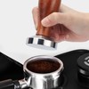 53mm Coffee Tamper with Wooden Handle Stainless Steel Coffee Powder