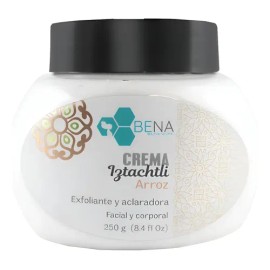 Crema Exfoliante Arroz Aclarante Facial Y Corporal Bena 250g