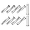 M METERXITY 10-Pack Single Hole Clevis Pins, M8 x 40mm