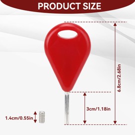 Surf Fin Key, FCS Surfboard Fin Key with Grub Screws Surfing Surf Board Spare Parts Accessories