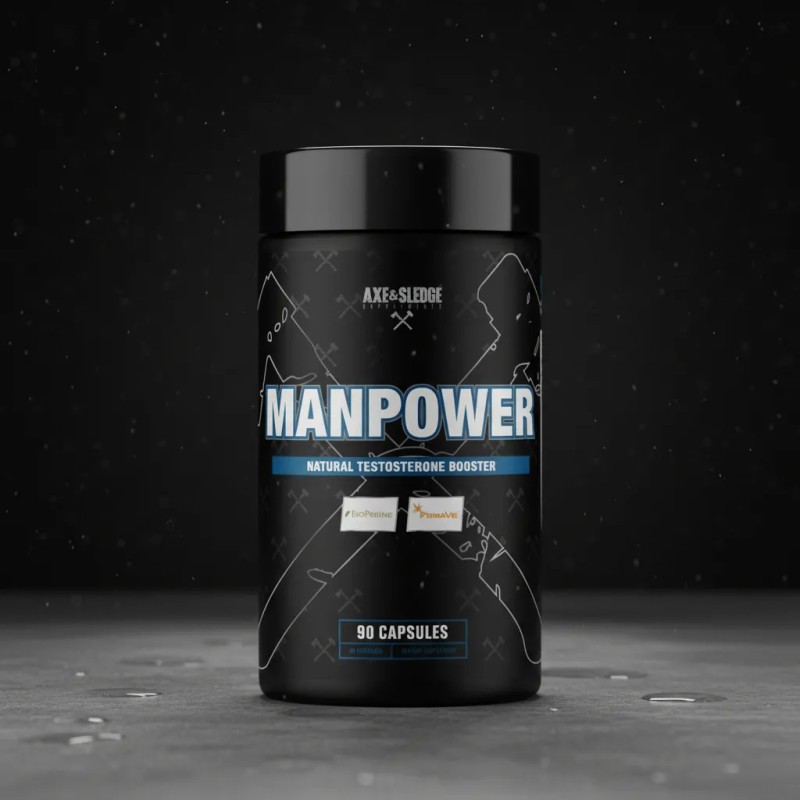 Axe Sledge Manpower Precursor Natural Testosterona 90 Caps Sin Sabor