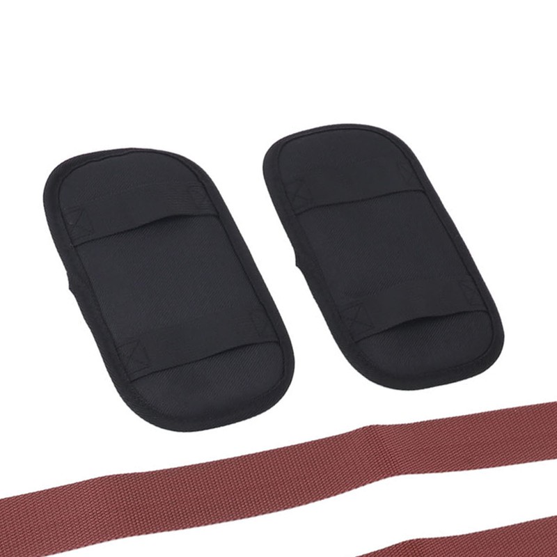 2PCS Drywall Stilt Protective Comfortable Adjustable Stilt Leg Straps Padded