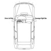 jpautowholesale For 2004-2005 Nissan Maxima Power Heated Memory Side Door
