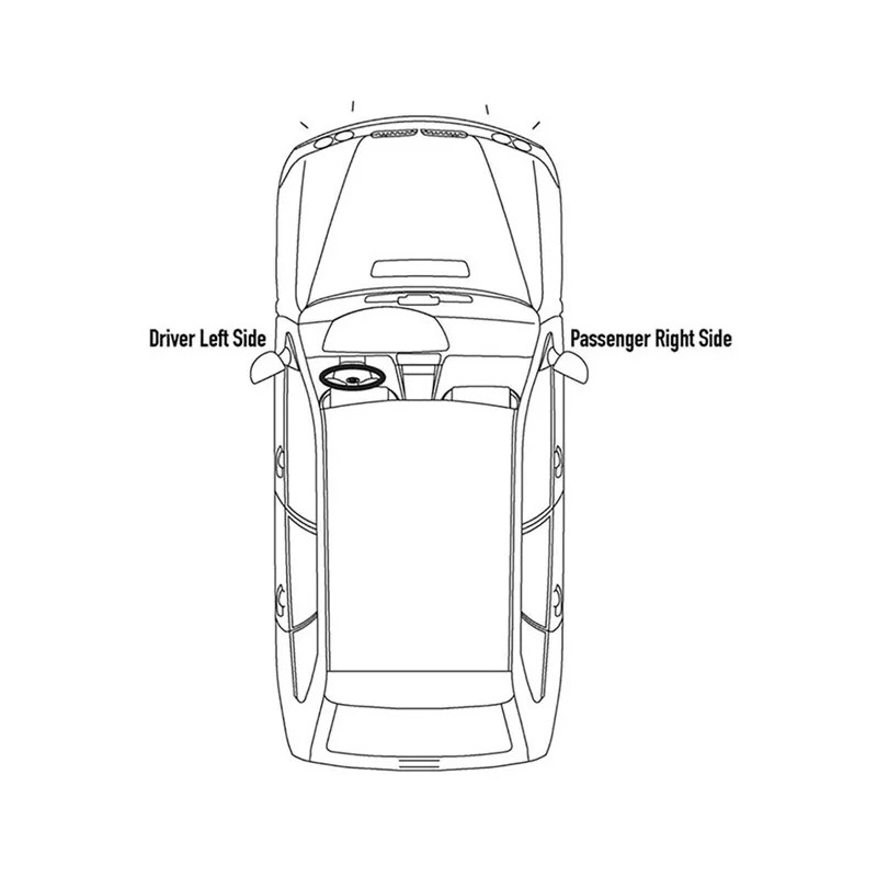jpautowholesale For 2004-2005 Nissan Maxima Power Heated Memory Side Door