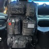 BEATUNEE Universal Tactical Front Seat Back Organizer with 5 detachable