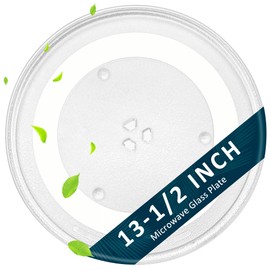 13 1/2” Microwave Glass Microwave F06015Q00AP Pana-Sonic Turntable Plate Replacement Tray -Dishwasher Safe by Fetechmate