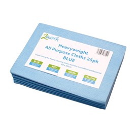 2Work Heavyweight All Purpose Cloth 500x350mm Blue (Pack of 25)