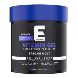 Elegance Gel Para Cabello Elegance Extra Fuerte Strong Hold Vitamina Pro-vb5 250 Ml