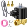 TAILONZ PNEUMATIC 3/8 Inch BSP 110V Brass Electric Solenoid Valve
