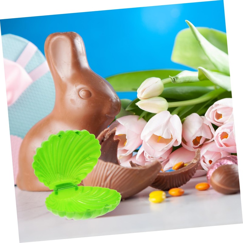 MAGICLULU 10Pcs Boxes Shell Shaped Candy Boxes Decorative Party Favor