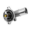 RABROPAR Engine Coolant Thermostat Housing 05184651AF Compatible with Jeep Wrangler