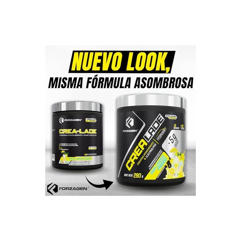 Forzagen Crea-Lade Creatina Saborizada Creatina Monohidrato 100 5 g por