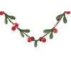 Toyland® Pack of 4 14cm Green and Red Heart Shape