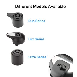 2Pack Steam Release Handle Replacement Accessories Steam Release Valve for Instant Pot Ultra 3QT 6Qt 8QT 10-in-1 Multi Pressurer Cooker