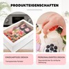 BTSD-home 6 Stück Cupcake Box Muffin Transportbox mit Fenster Kuchen