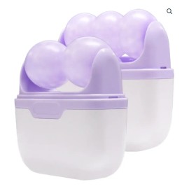 Rodillo Facial Frío Ice Roller Doble Cabezal Piel Mixta Día Noche