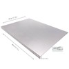 BILLAMB Stainless Steel Cutting Boards for The Kitchen, Suitable for