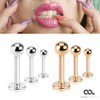 Autiga Labret Piercing Lip Piercing Monroe Madonna Medusa Stud Ball,
