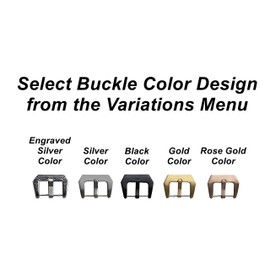 NICKSTON Yellow and Black Skull Crossbones Band Compatible with Pebble 2, 2 SE, Time, Time Steel, and Classic Smartwatches Embossed Brushed Genuine Leather Strap Pins Tool B22 (1. Engraved Silver Color Buckle)