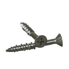 Simpson Strong Tie T10J200FXC Marine Screw Number 10 by 2-Inch with 0.363-Inch Flat Head 100 per Pack, 316 Stainless Steel