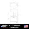 PACLOCK's UCS-17A-1100 Block-Lock, Buy American Act Compliant, High Performance 6-Pin