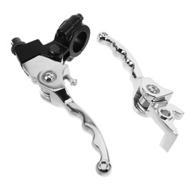 BESPORTBLE 1pair Hydraulic Brake Lever for Motorcycles Construction Easy Installation Enhanced Safety Control Suitable for Off-Road Motorbike Accessories
