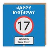 Hunts England - Funny 17th Birthday Card - Happy Birthday