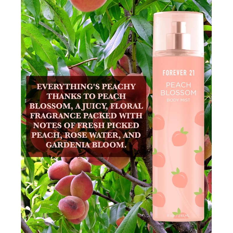 Forever 21 Peach Blossom Body Mist, 8 fl. oz