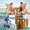 ORIA Travel Safe Lock Box, Portable Lockbox with 4 Digital