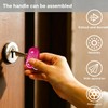 JINGLOUA 2 Pcs Key Turner Aids 5x2.5cm,Easy Grip