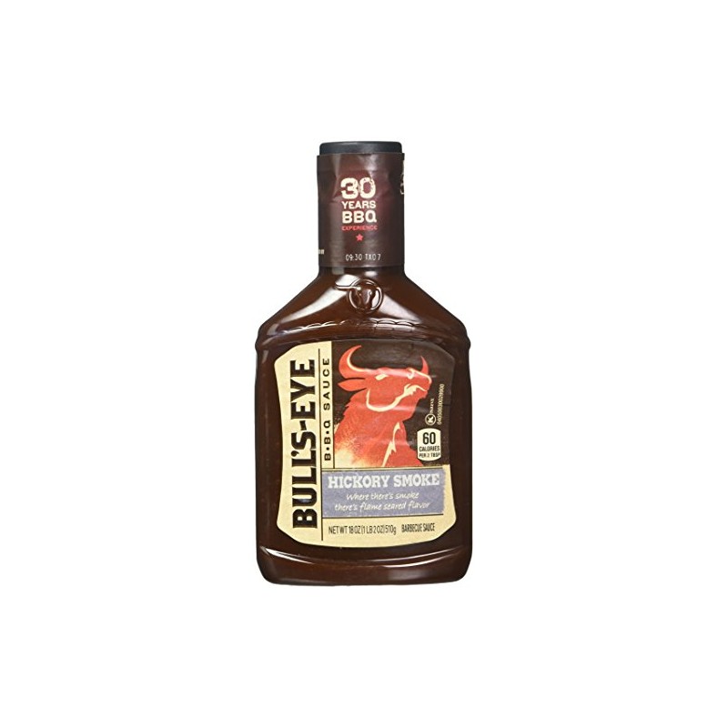Bull's-Eye, BBQ Sauces, 18oz Bottle (Pack of 3) (Choose Flavors