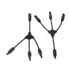 One Pair Solar Panel Connector 3 to 1 Y Branch