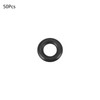 TA-VIGOR 50Pcs Nitrile Rubber O-Rings, 10mm OD 6mm ID 2mm