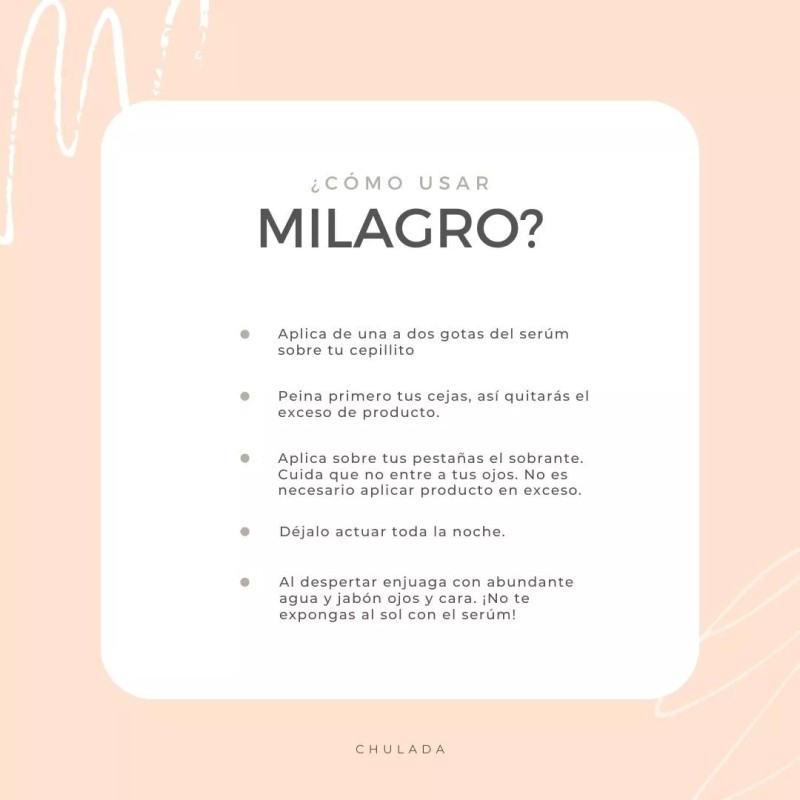 Chulada Sérum Alargador De Pestañas Y Cejas