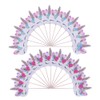 CCINEE 48 piezas de decoración de unicornio arcoíris para cupcakes,