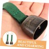 Kisangel 2pcs Bear Bells for Hiking Camping Metal Camping Bell