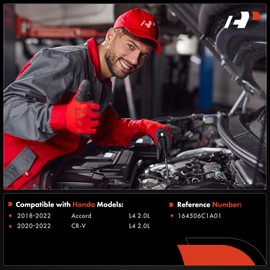 A-Premium Set of 4 Fuel Injectors Compatible with Honda CR-V CRV 2020-2022, Accord 2018-2022, 2.0L, FULL HYBRID EV-GAS (FHEV)