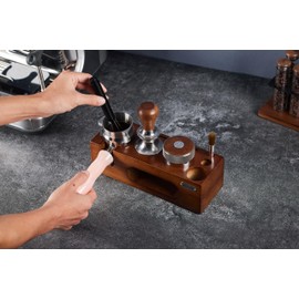 resin pink 54mm bottomless portafilter for Breville Barista Express(BES870) Pro Touch Bambino Infuser Duo Temp Espresso Accessories Includes Naked Basket Stainless Steel