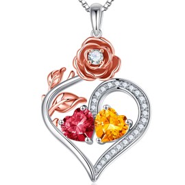 Iefil Christmas Gifts for Women - Jewelry Gifts for Women, Gifts for Wife, Gifts for Mom, Gifts for Girlfriend, Christmas Gifts for Her, July Birthday Gifts, November Birthday Gifts for Women