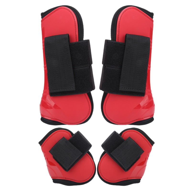 Horse Tendon Boots Thicken PU Shell Protection Horse Boots Horse