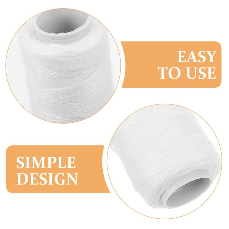 minkissy 5 Rolls Face Epilator Thread for Women and Chin