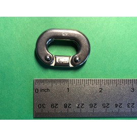 Stainless Steel 316 Chain Connecting Link 5/16" (8mm) Marine Grade Connector