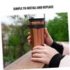 Ciieeo 2pcs Coffee Cup Handle Grip Lightweight Tumbler Holder for