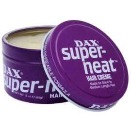 Dax Wax Super Neat hair Creme Soft Hold, Medium Shine 3 oz